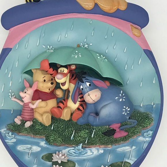Winnie the Pooh Honey Pot Adventures Wall hanging Plate - Picture 2 of 5